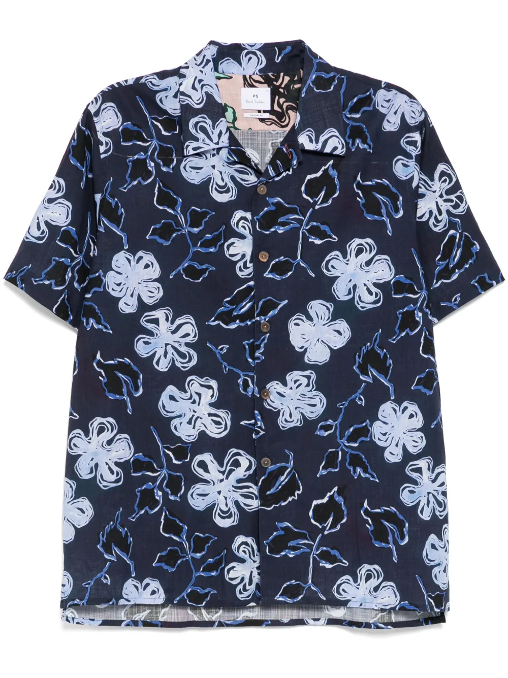 Рубашка с цветочным принтом PS Paul Smith, синий
Рубашка с цветочным принтом PS Paul Smith, синий