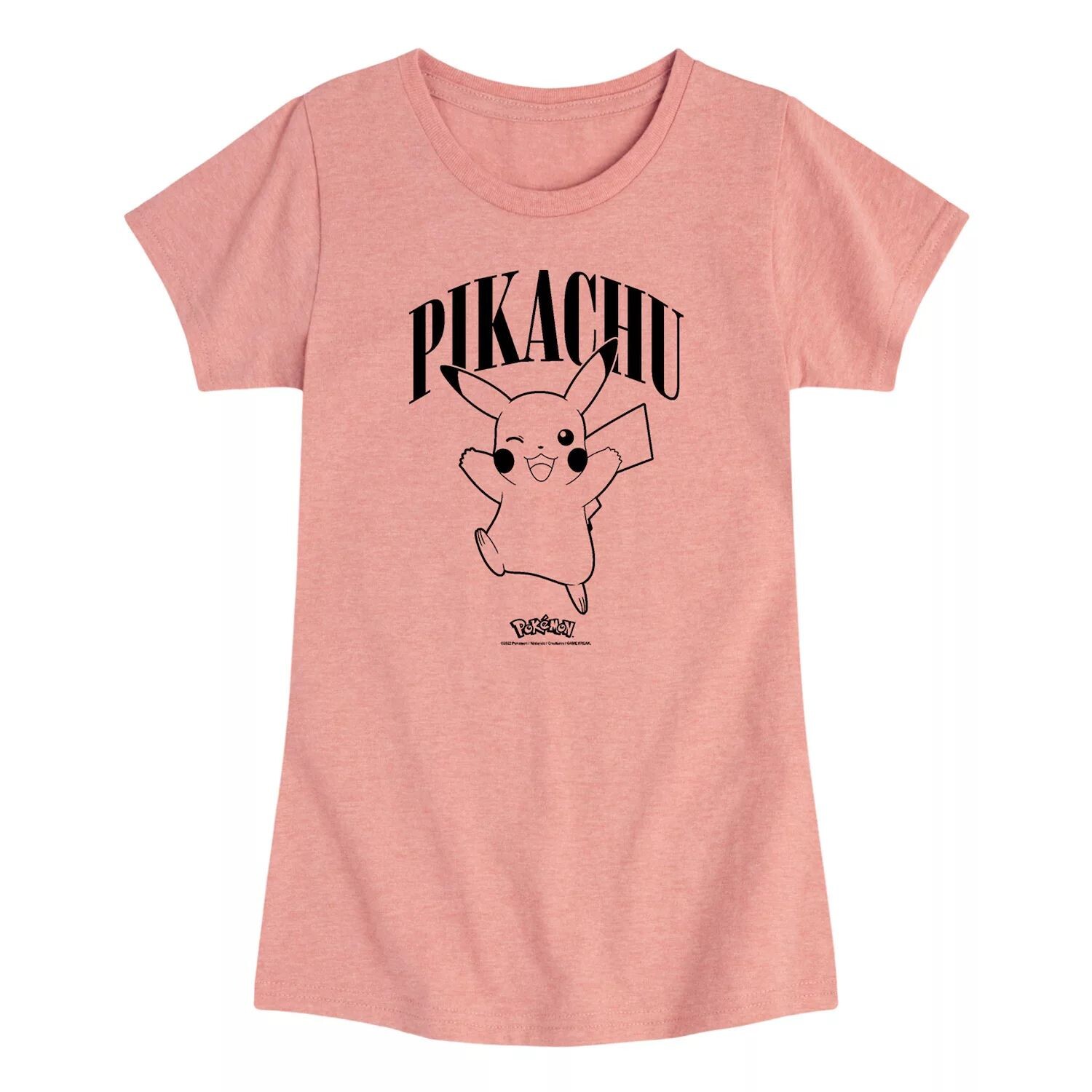 Футболка с рисунком Покемон Пикачу для девочек 7–16 лет Licensed Character, розовый
Футболка с рисунком Покемон Пикачу для девочек 7–16 лет Licensed Character, розовый