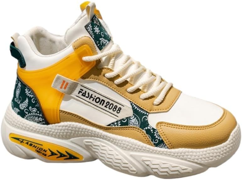 Модные высокие кроссовки для молодежи - мужские спортивные обувь с толстой подошвой для повседневной носки и бега. Удобные стельки. Подходят для всех сезонов Clolinde, хаки
Модные высокие кроссовки для молодежи - мужские спортивные обувь с толстой подошвой для повседневной носки и бега. Удобные стельки. Подходят для всех сезонов Clolinde, хаки