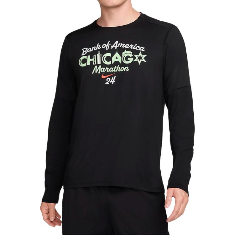 Nike Element Men's Dri-FIT Running Crew Черный
Nike Element Men's Dri-FIT Running Crew Черный