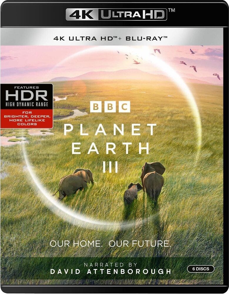 Диск 4K UHD Planet Earth III
Диск 4K UHD Planet Earth III