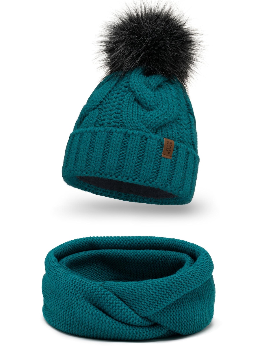 Шапка Vivisence 7014 Set, бирюзовый
Шапка Vivisence 7014 Set, бирюзовый