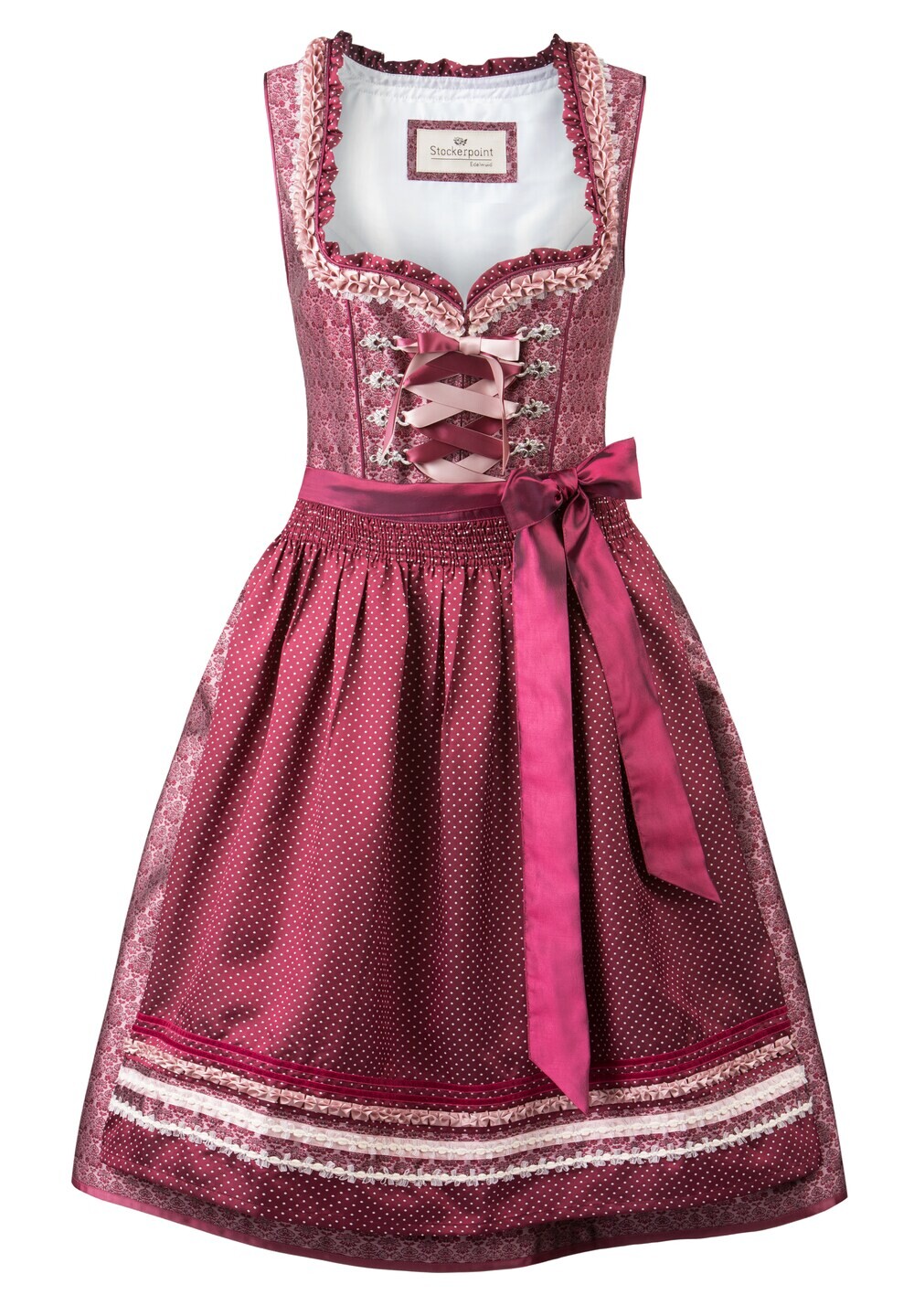 Широкая юбка в сборку STOCKERPOINT Giselle, бордо
Широкая юбка в сборку STOCKERPOINT Giselle, бордо