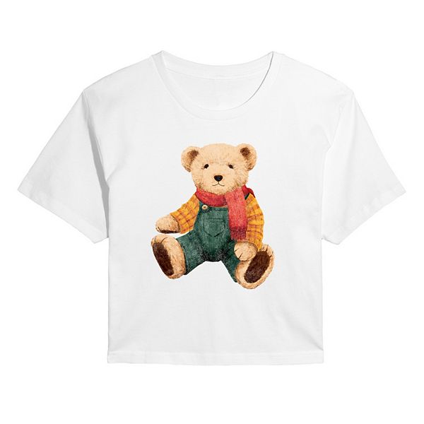 Детская укороченная футболка с мишкой Licensed Character, White, Белый, Детская укороченная футболка с мишкой Licensed Character, White
Детская укороченная футболка с мишкой Licensed Character, White, Белый, Детская укороченная футболка с мишкой Licensed Character, White