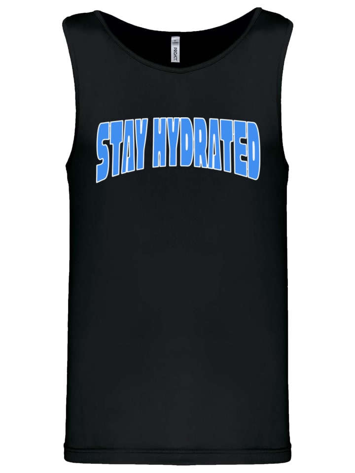 Майка-топ "Stay Hydrated" черного цвета F4NT4STIC
Майка-топ "Stay Hydrated" черного цвета F4NT4STIC