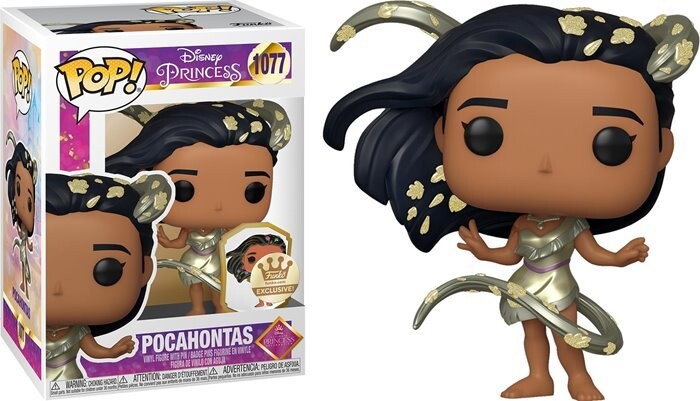 Funko POP Disney Princess 1077 Покахонтас металлик, специальное издание Funko POP!
Funko POP Disney Princess 1077 Покахонтас металлик, специальное издание Funko POP!
