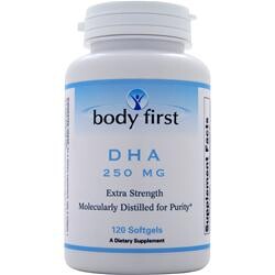 Body First ДГК (250 мг) 120 софтгелей
Body First ДГК (250 мг) 120 софтгелей
