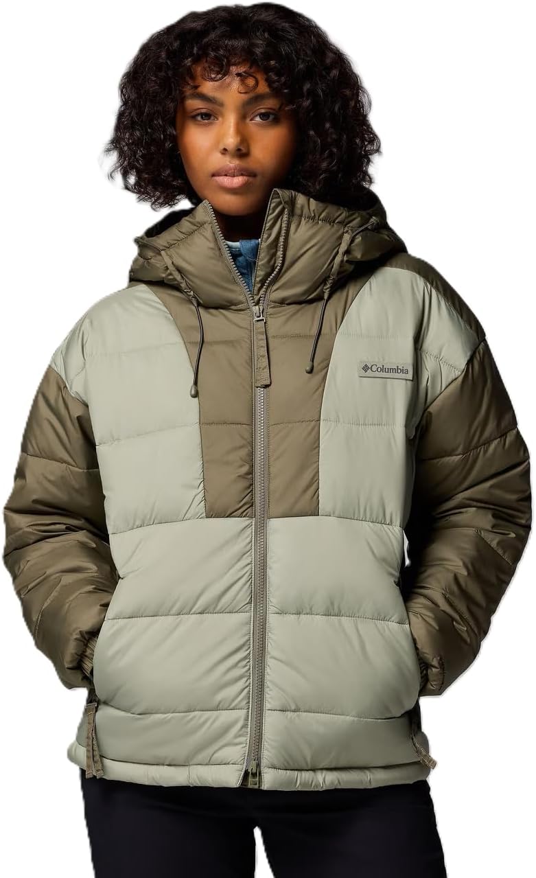 Columbia женская куртка Pike Lake III с капюшоном, Safari/Stone Green
Columbia женская куртка Pike Lake III с капюшоном, Safari/Stone Green