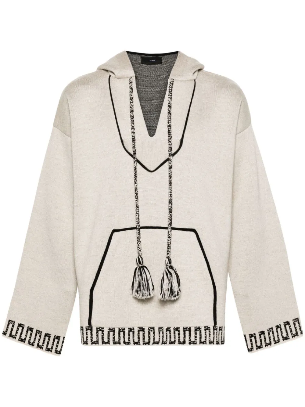 Жаккардовое худи с узором Alanui, нейтральный
Жаккардовое худи с узором Alanui, нейтральный