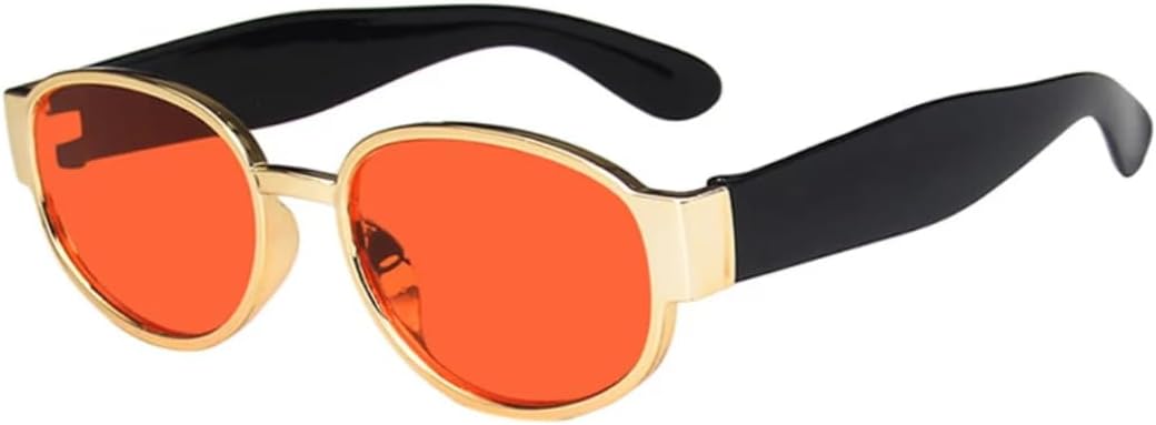 Ретро овальные солнцезащитные очки в металлической оправе для женщин и мужчин, винтажные круглые солнцезащитные очки, роскошные панк-очки для мужчин с защитой от УФ-излучения UV400 VVTWSSW, Black Red
Ретро овальные солнцезащитные очки в металлической оправе для женщин и мужчин, винтажные круглые солнцезащитные очки, роскошные панк-очки для мужчин с защитой от УФ-излучения UV400 VVTWSSW, Black Red