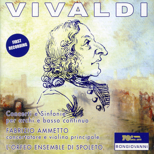 CD диск Vivaldi / Ammetto, Fabrizio: Concerto RV 111 / Concerto RV 165
CD диск Vivaldi / Ammetto, Fabrizio: Concerto RV 111 / Concerto RV 165