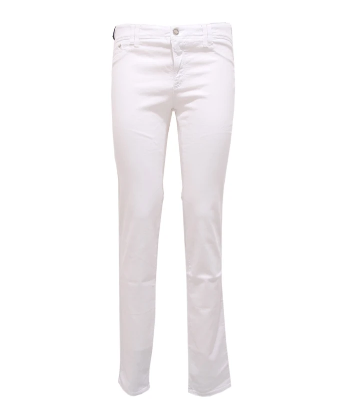 Узкие удобные брюки из ткани цвета орхидеи Armani, белый
Узкие удобные брюки из ткани цвета орхидеи Armani, белый