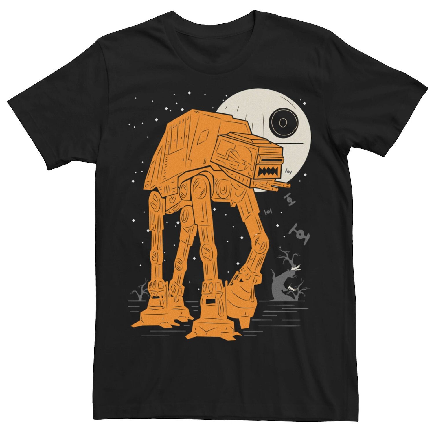 Мужская футболка AT-AT Moon Star Death Star с плакатом на Хэллоуин Star Wars
Мужская футболка AT-AT Moon Star Death Star с плакатом на Хэллоуин Star Wars