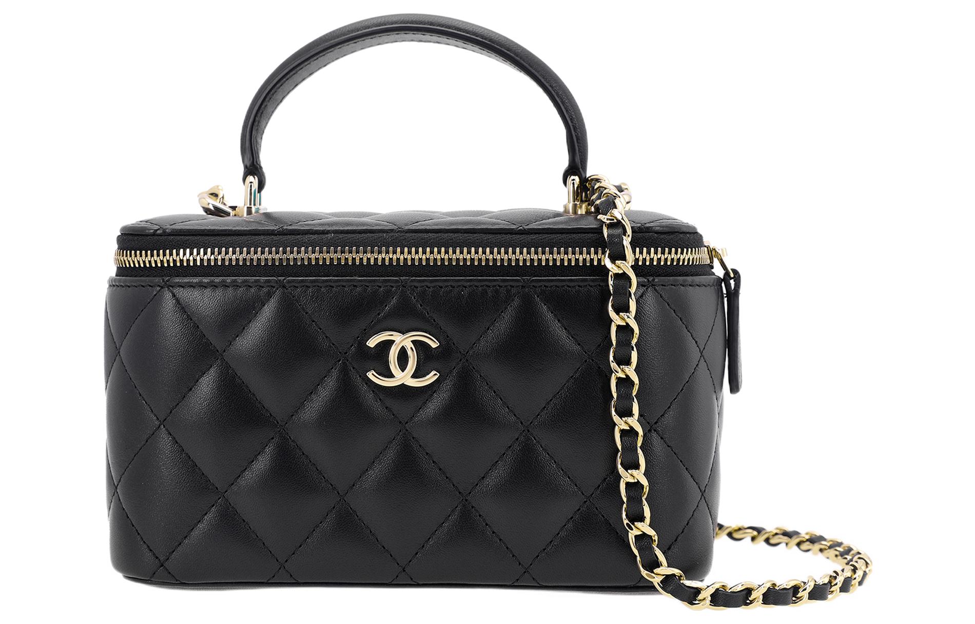 CHANEL Овечья сумка-коробка Сумка через плечо Кроссбоди Женская повседневная сумка черная
CHANEL Овечья сумка-коробка Сумка через плечо Кроссбоди Женская повседневная сумка черная