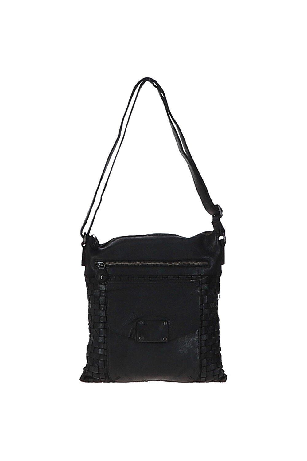 Классическая большая тканая кожаная сумка через плечо 'Ecstasy' в винтажном стиле Ashwood Leather, черный
Классическая большая тканая кожаная сумка через плечо 'Ecstasy' в винтажном стиле Ashwood Leather, черный