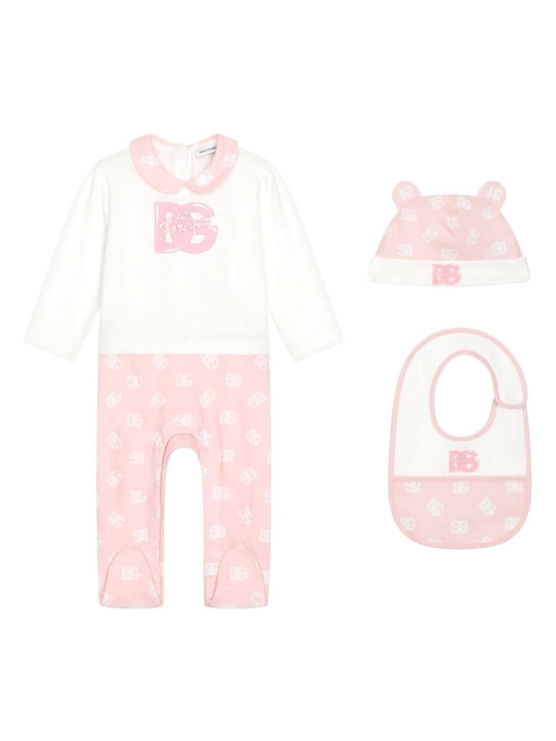 Dolce & Gabbana Kids ромпер с логотипом, белый
Dolce & Gabbana Kids ромпер с логотипом, белый