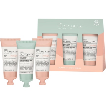 Подарочный набор Fuzzy Duck Cotswold Spa Luxury Hand Treats, подходит для веганов Baylis & Harding
Подарочный набор Fuzzy Duck Cotswold Spa Luxury Hand Treats, подходит для веганов Baylis & Harding