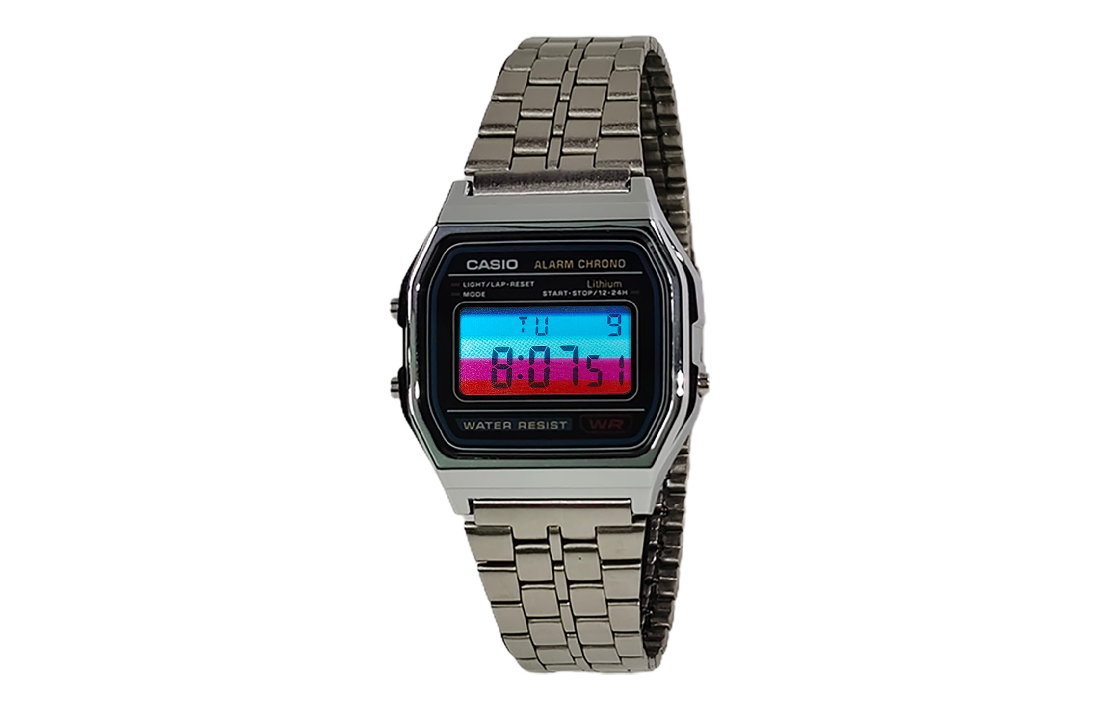 CASIO Мужские часы Retrofit Series с кварцевым механизмом, стальной браслет, черный циферблат
CASIO Мужские часы Retrofit Series с кварцевым механизмом, стальной браслет, черный циферблат