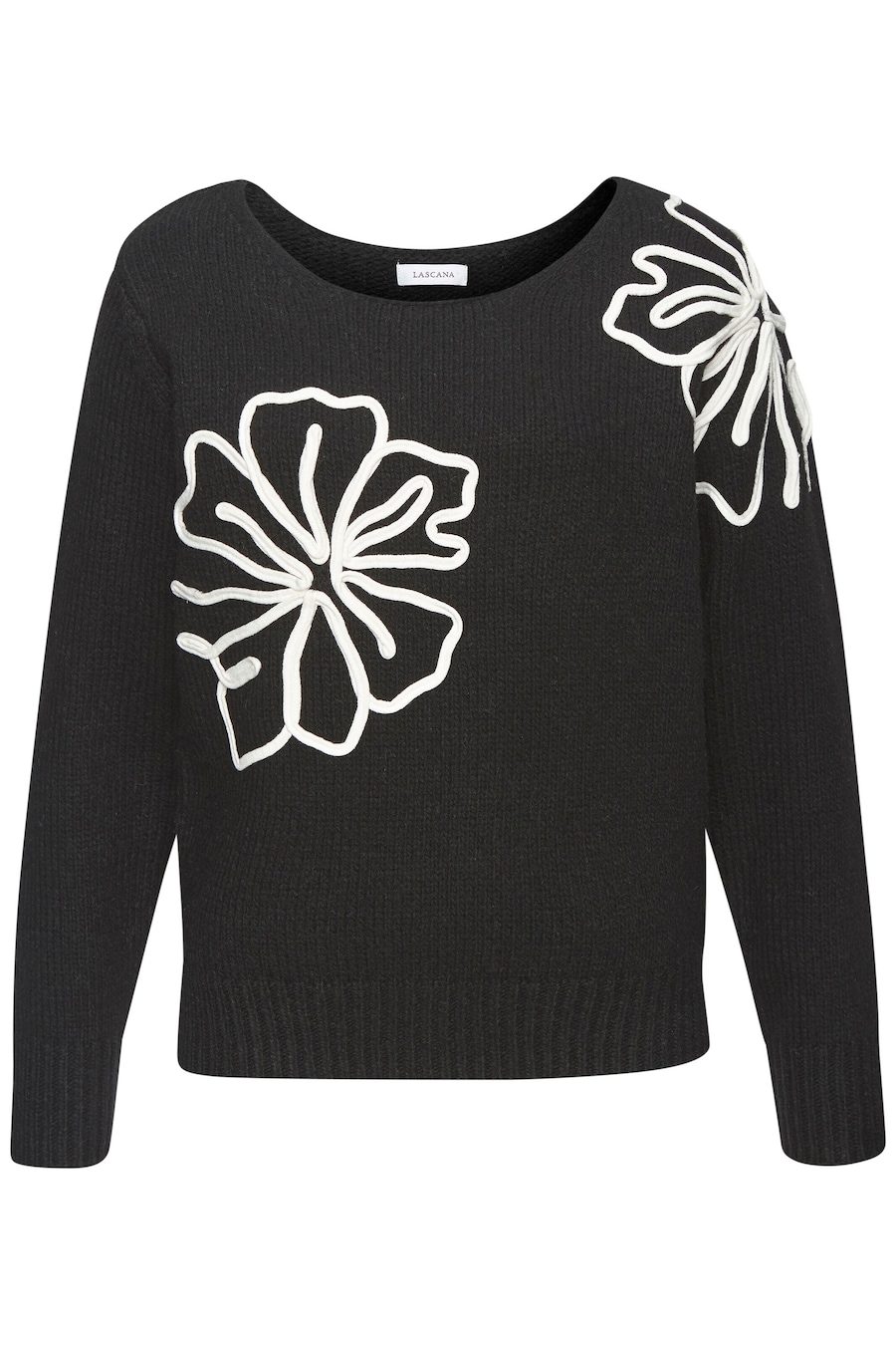 Свитер LASCANA, черный
Свитер LASCANA, черный