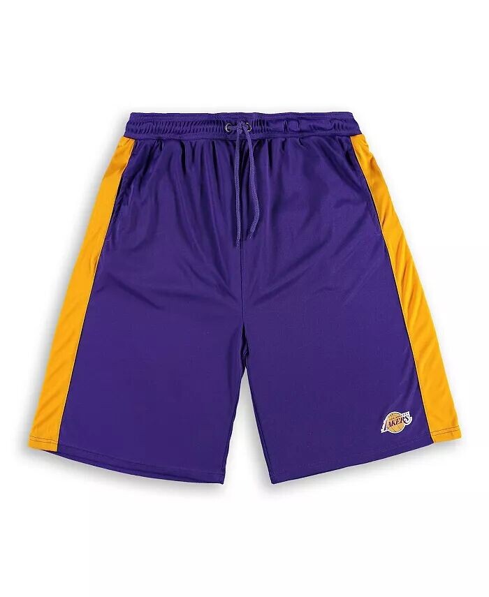 Мужские фиолетовые и золотые шорты Los Angeles Lakers Big and Tall Performance Fanatics
Мужские фиолетовые и золотые шорты Los Angeles Lakers Big and Tall Performance Fanatics