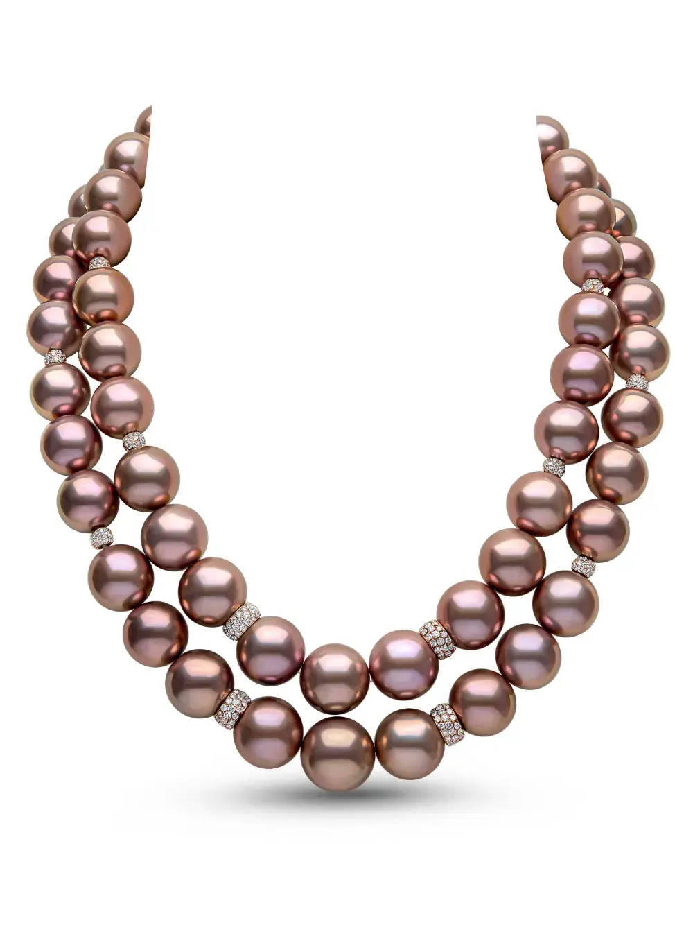 Классическое колье из 18-каратного розового золота с пресноводным жемчугом и бриллиантами Yoko London, розовый
Классическое колье из 18-каратного розового золота с пресноводным жемчугом и бриллиантами Yoko London, розовый