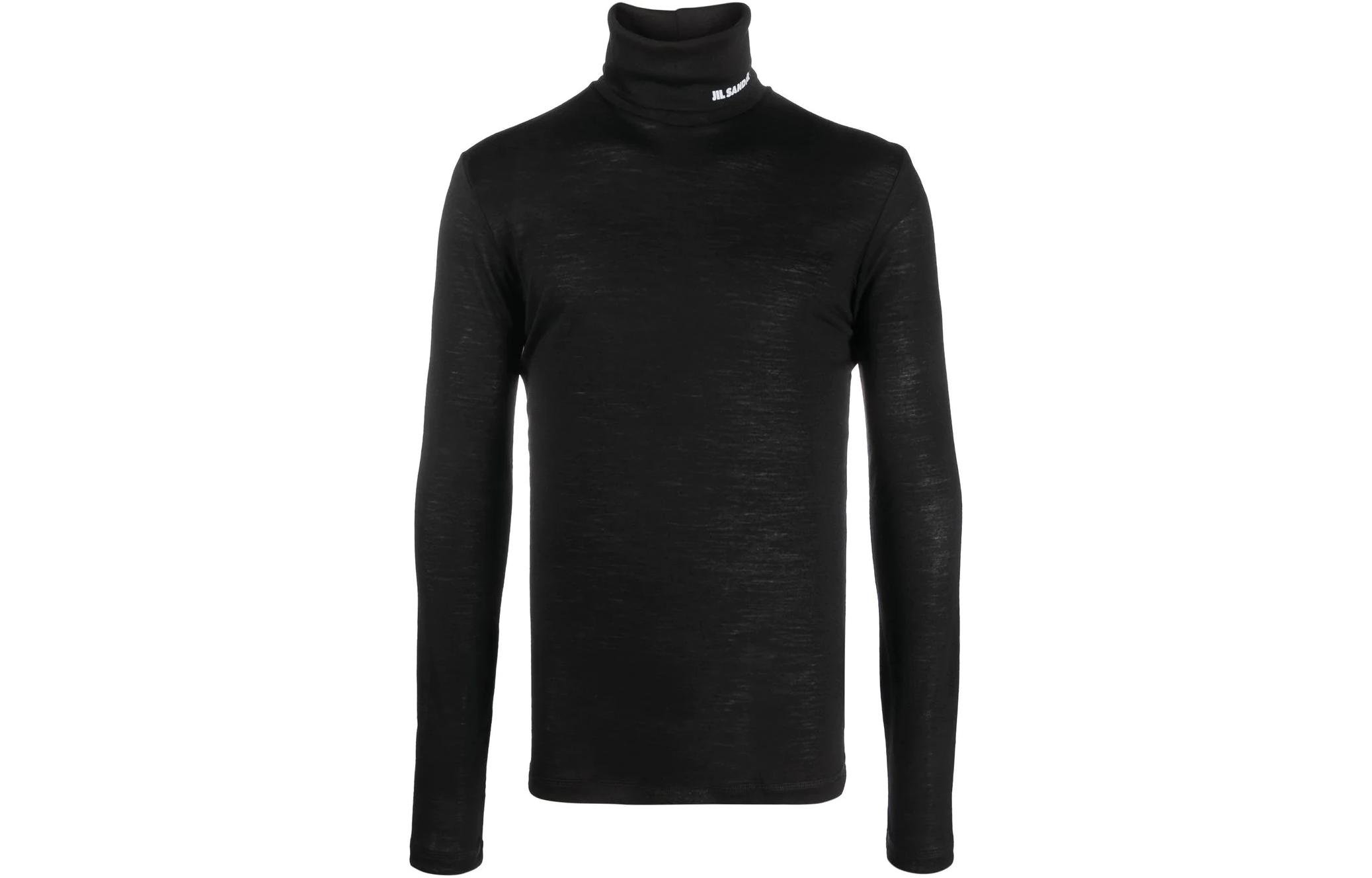 Roll Neck Straight Hem Jumper JIL SANDER, черный
Roll Neck Straight Hem Jumper JIL SANDER, черный