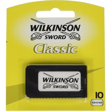 Классические мужские бритвенные лезвия, упаковка из 10 шт., Wilkinson Sword
Классические мужские бритвенные лезвия, упаковка из 10 шт., Wilkinson Sword
