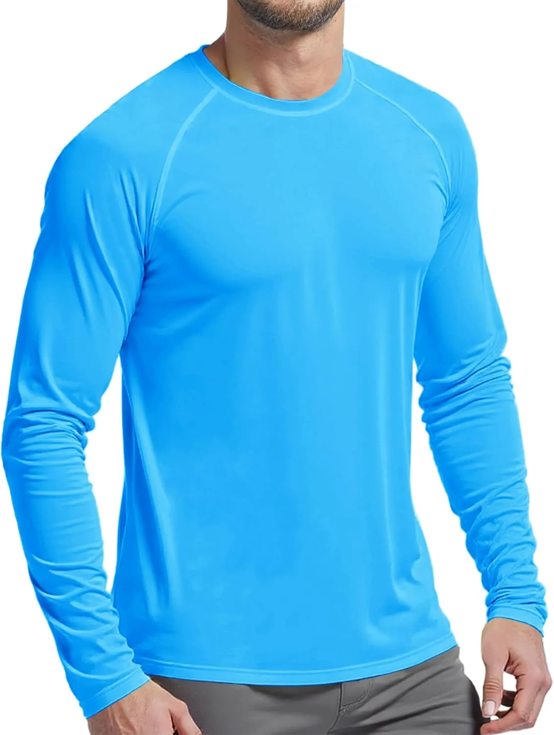 Мужская футболка с защитой от ультрафиолета UPF 50+ для рыбалки и походов PLUMZJOY
Мужская футболка с защитой от ультрафиолета UPF 50+ для рыбалки и походов PLUMZJOY