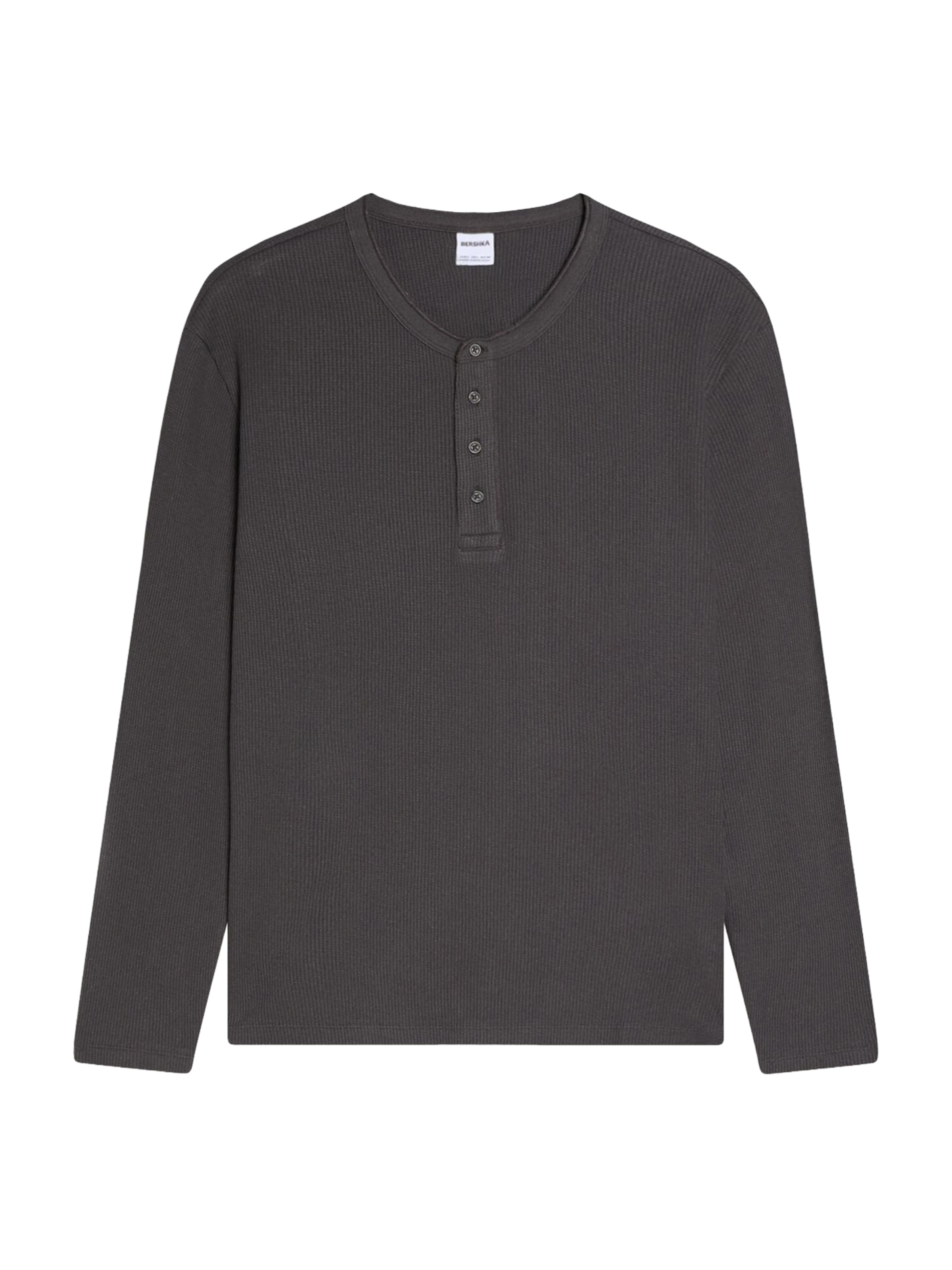 Bershka Лонгслив в цвете антрацит
Bershka Лонгслив в цвете антрацит