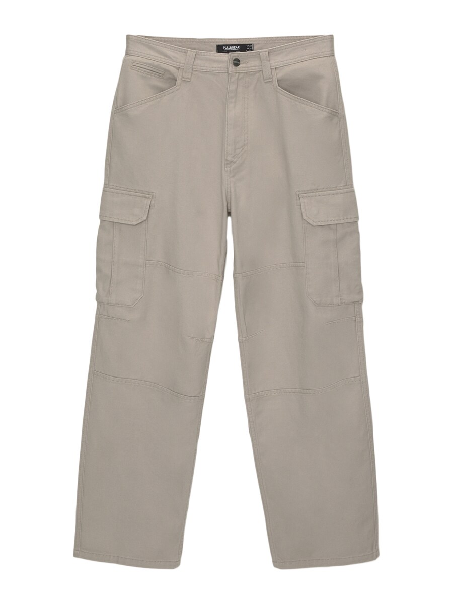 Брюки-карго свободного кроя Pull&Bear, серо-коричневый
Брюки-карго свободного кроя Pull&Bear, серо-коричневый