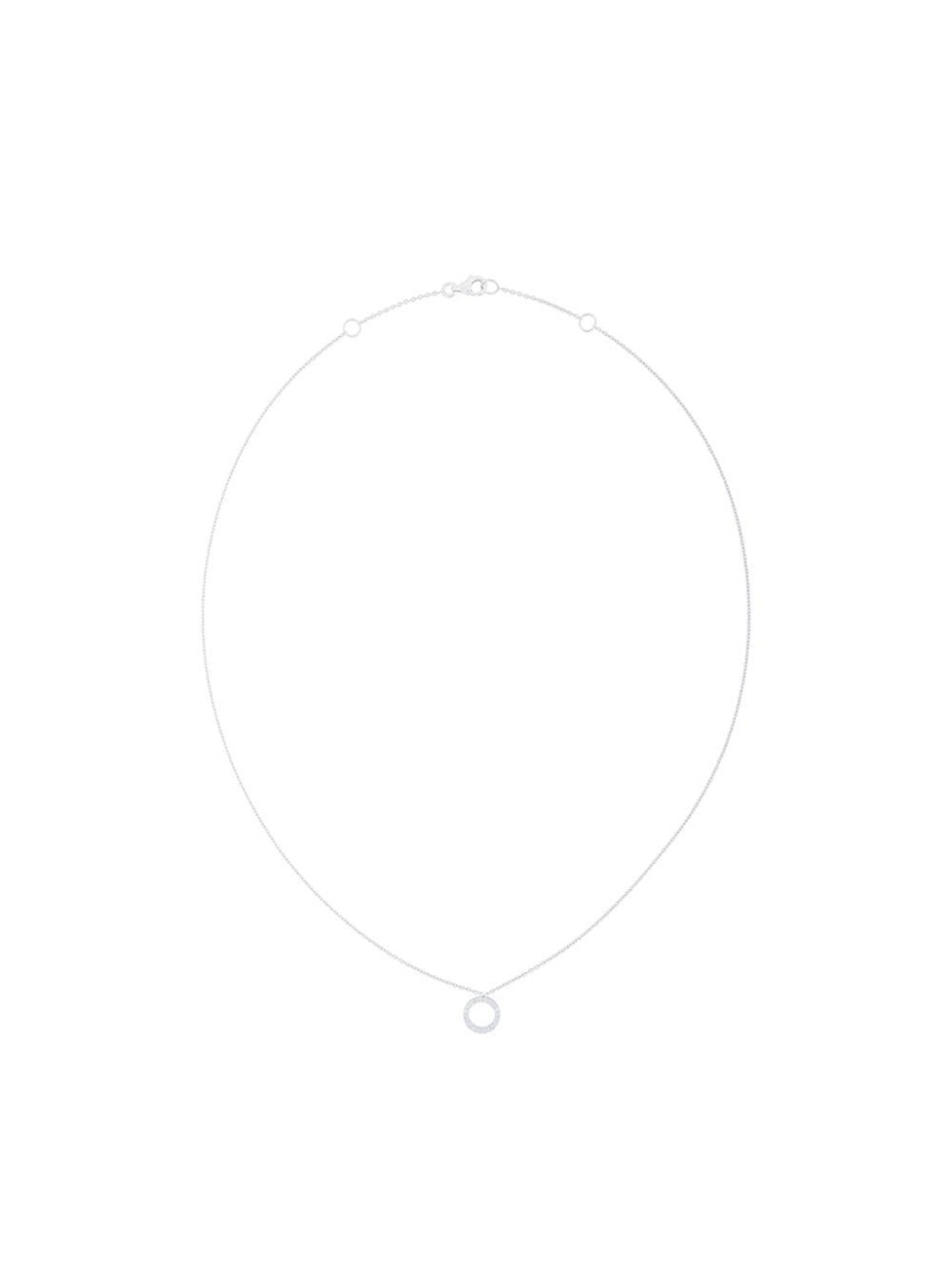 Колье Alinka ID из белого золота с бриллиантами, металлик 
Колье Alinka ID из белого золота с бриллиантами, металлик