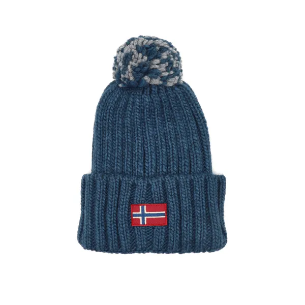 Полуурья шапка с добавлением шерсти Napapijri, синий
Полуурья шапка с добавлением шерсти Napapijri, синий