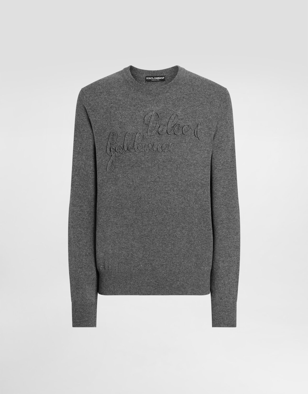Шерстяной пуловер Dolce & Gabbana, серый
Шерстяной пуловер Dolce & Gabbana, серый