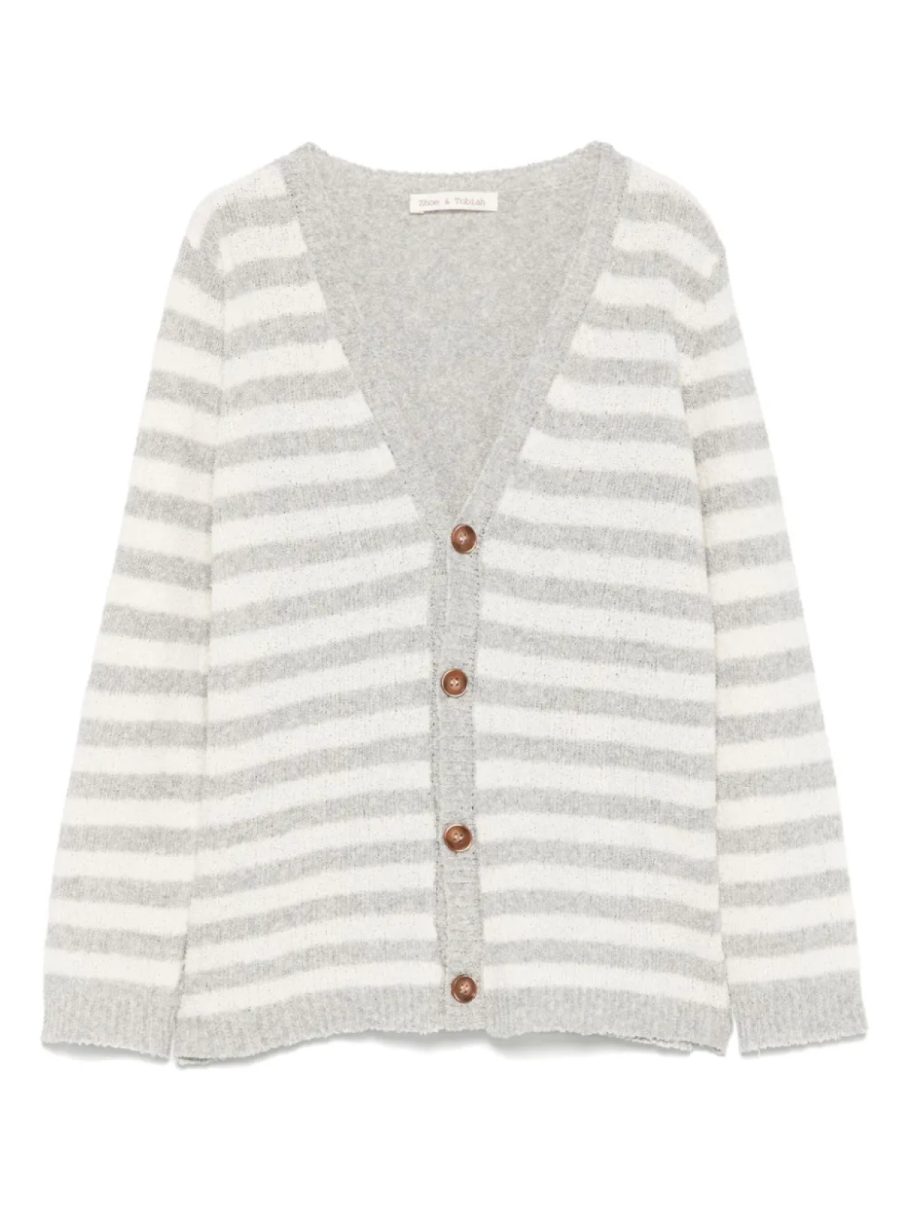 Полосатый кардиган Zhoe & Tobiah, нейтральный
Полосатый кардиган Zhoe & Tobiah, нейтральный