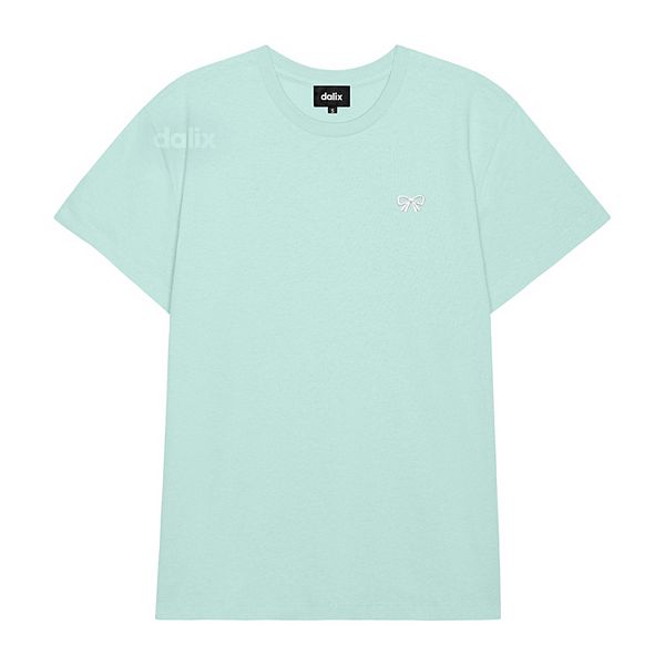 Женская футболка с бантом для повседневной носки Dalix, Mint, Зеленый, Женская футболка с бантом для повседневной носки Dalix, Mint
Женская футболка с бантом для повседневной носки Dalix, Mint, Зеленый, Женская футболка с бантом для повседневной носки Dalix, Mint
