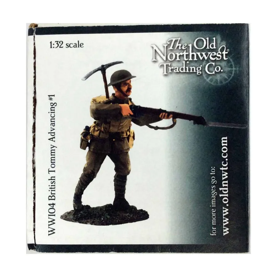Британский Tommy Advancing #1 (смола), Historical Miniatures (1:32)
Британский Tommy Advancing #1 (смола), Historical Miniatures (1:32)