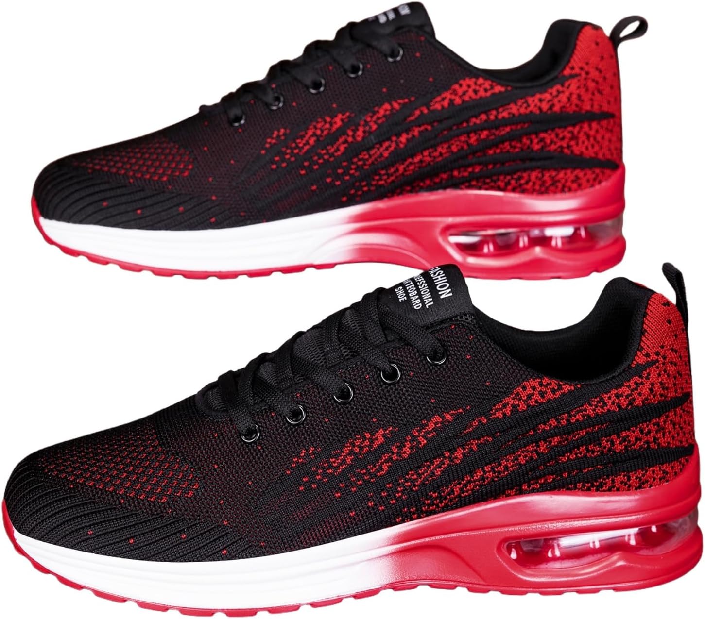 Мужские спортивные кроссовки для бега и тенниса, легкие фитнес-кроссовки с стильным дизайном, подходят для бега, ходьбы и повседневной носки Foavt, черный/красный
Мужские спортивные кроссовки для бега и тенниса, легкие фитнес-кроссовки с стильным дизайном, подходят для бега, ходьбы и повседневной носки Foavt, черный/красный