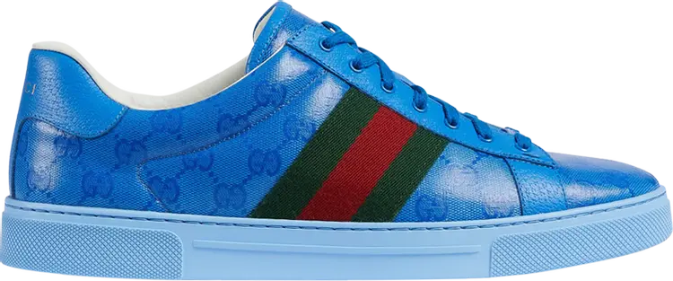 Кроссовки Gucci Ace 'GG Crystal Canvas - Blue', синий
Кроссовки Gucci Ace 'GG Crystal Canvas - Blue', синий