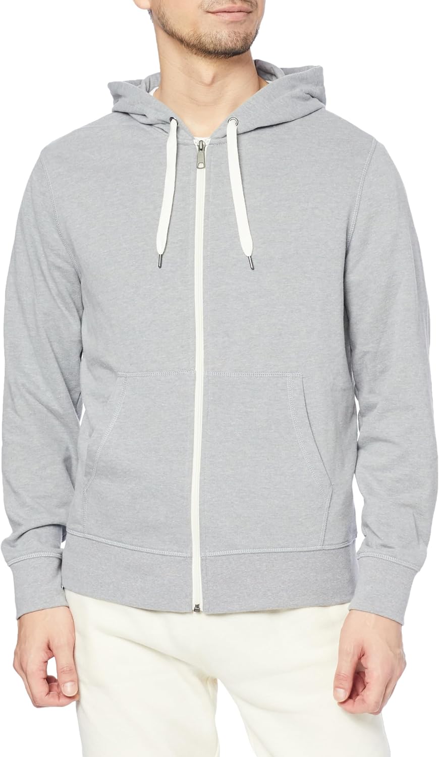 Худи на молнии Amazon Essentials, легкая, из французского трикотажа, свободного кроя, мужская, светло-серый
Худи на молнии Amazon Essentials, легкая, из французского трикотажа, свободного кроя, мужская, светло-серый