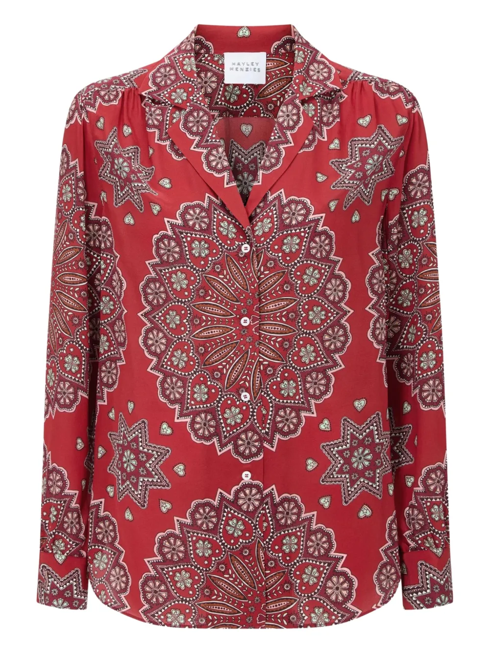 Рубашка с принтом пейсли Hayley Menzies, красный
Рубашка с принтом пейсли Hayley Menzies, красный