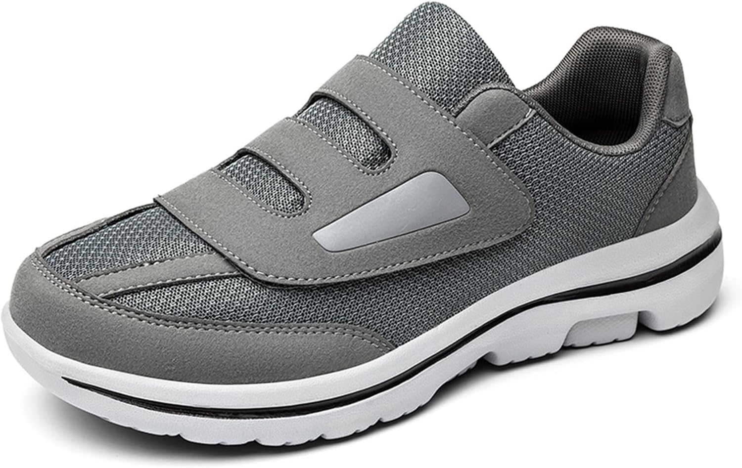 Широкие кроссовки для широкой стопы, обувь при отеках, мужские повседневные дышащие слипоны для ходьбы Generic, серый
Широкие кроссовки для широкой стопы, обувь при отеках, мужские повседневные дышащие слипоны для ходьбы Generic, серый