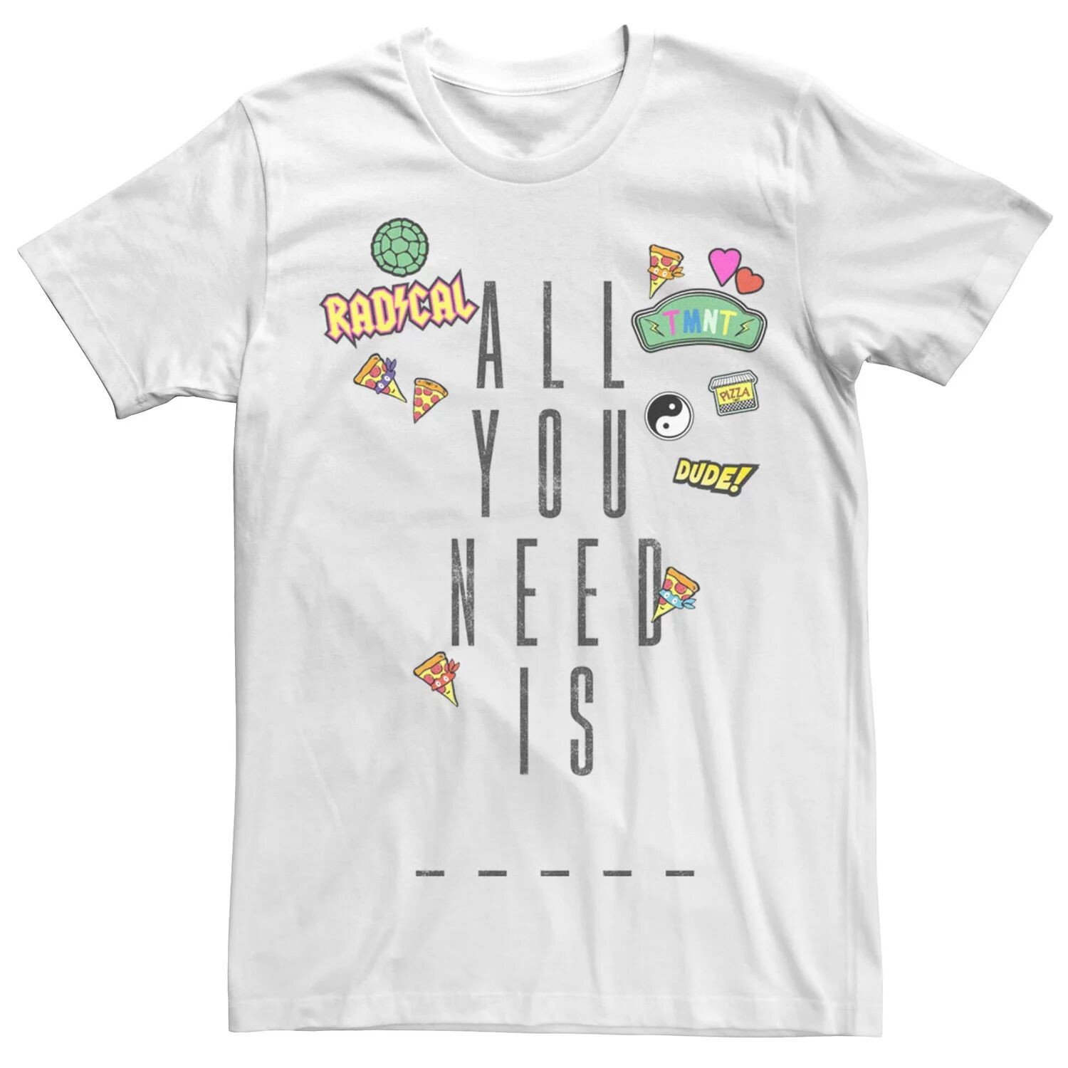 Мужская футболка с короткими рукавами «Черепашки ниндзя All You Need Is Fill The Blank Collage» Licensed Character
Мужская футболка с короткими рукавами «Черепашки ниндзя All You Need Is Fill The Blank Collage» Licensed Character