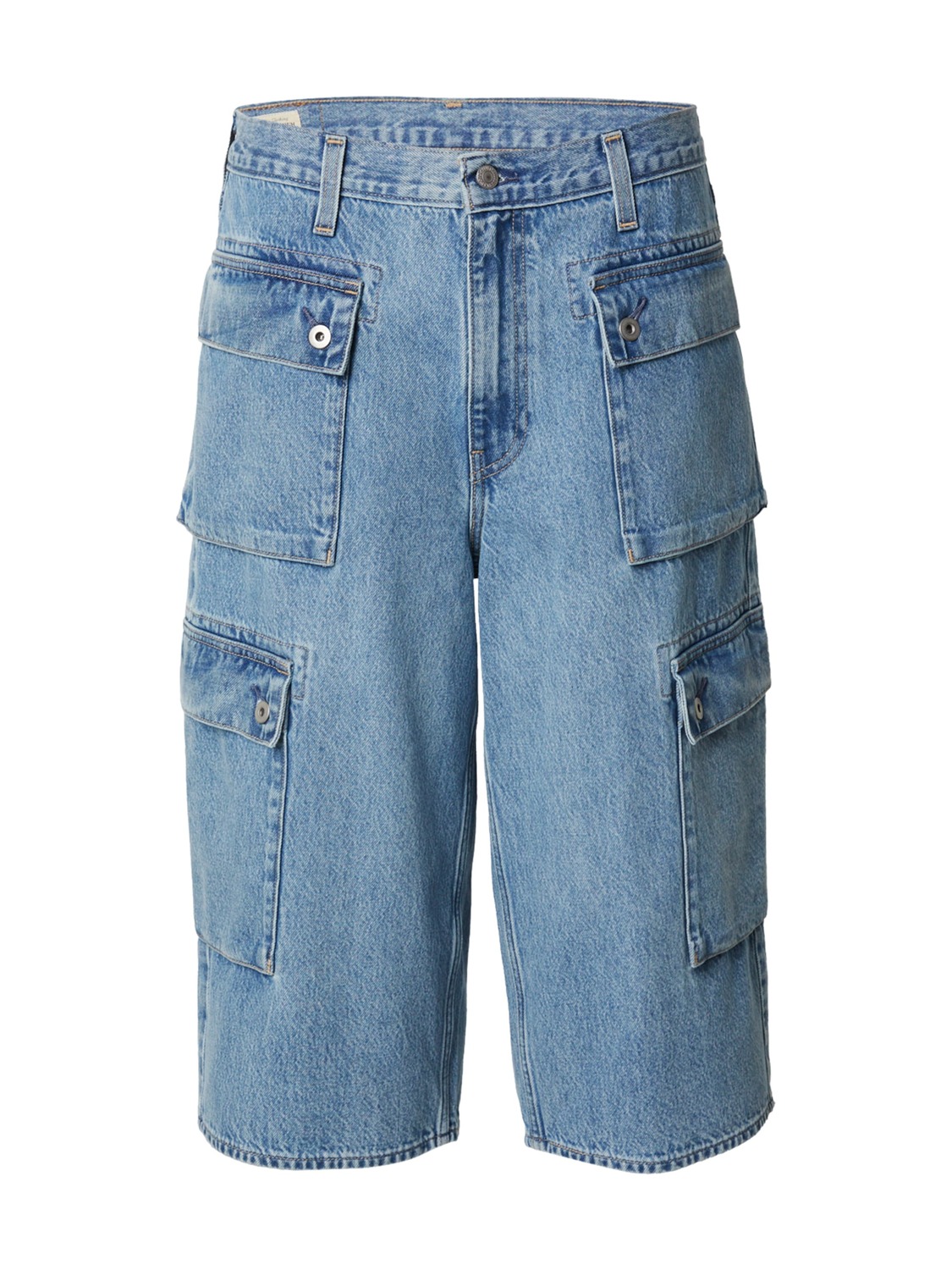 LEVI'S Багги карго джинсовые шорты '478 Baggy Capri Cargo' в синем дениме
LEVI'S Багги карго джинсовые шорты '478 Baggy Capri Cargo' в синем дениме