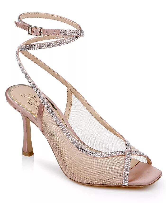 Женские сандалии Tamera с открытым носком в сетку Jewel Badgley Mischka, розовый
Женские сандалии Tamera с открытым носком в сетку Jewel Badgley Mischka, розовый