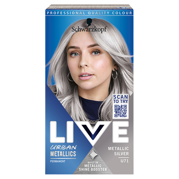 Краска для волос U71 серебристый металлик, 1 упаковка. Live Urban metallics, цвет u71 metallic silver
Краска для волос U71 серебристый металлик, 1 упаковка. Live Urban metallics, цвет u71 metallic silver