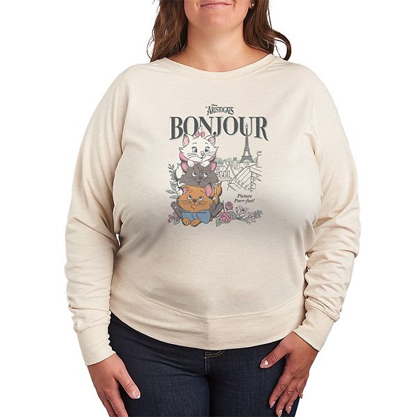 Plus size футболка с длинным рукавом The Aristocats Bonjour French Terry Disney
Plus size футболка с длинным рукавом The Aristocats Bonjour French Terry Disney