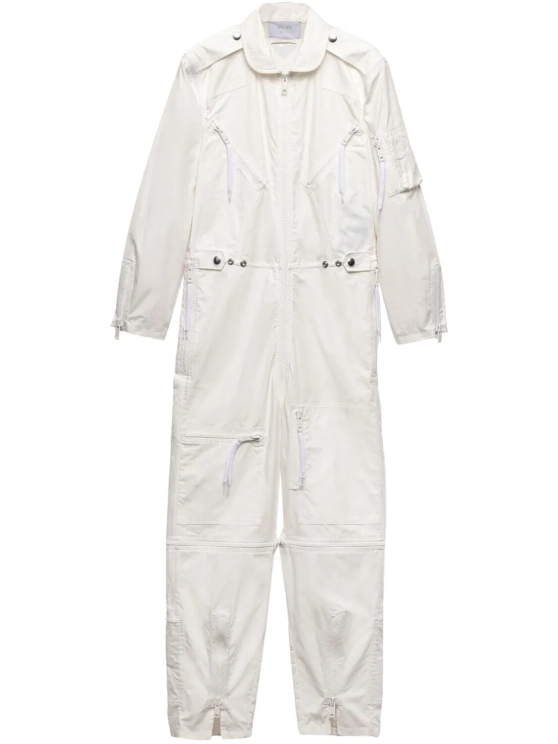 Комбинезон из хлопка Prada, белый
Комбинезон из хлопка Prada, белый