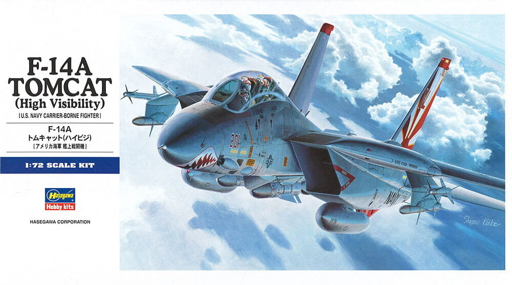 F-14A Tomcat 1:72 Hasegawa E3 (высокая видимость)
F-14A Tomcat 1:72 Hasegawa E3 (высокая видимость)