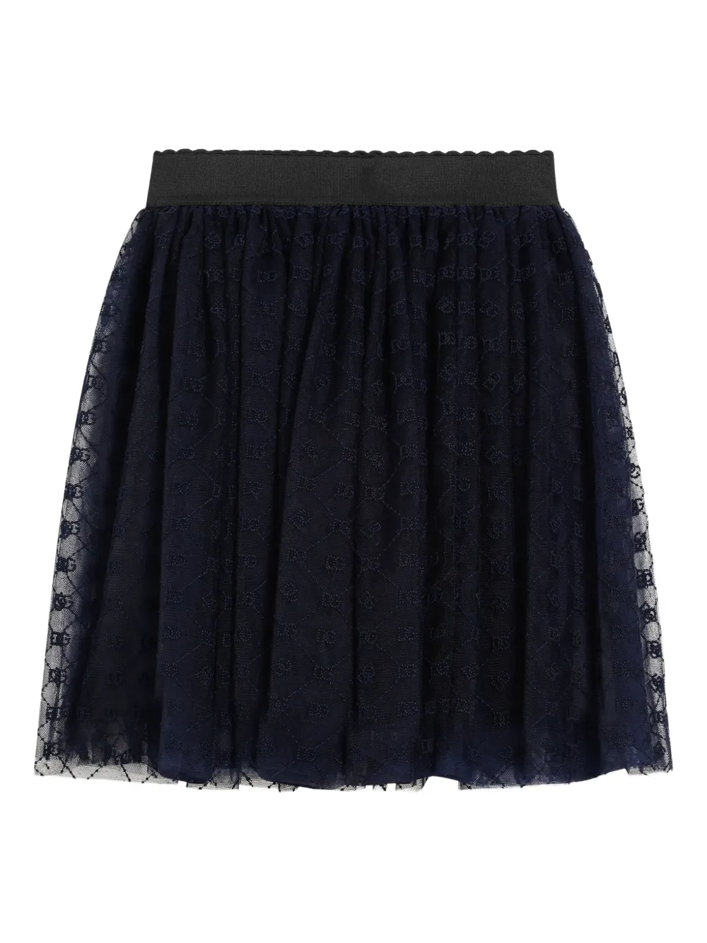 Юбка из тюля с логотипом Dolce & Gabbana Kids, синий
Юбка из тюля с логотипом Dolce & Gabbana Kids, синий