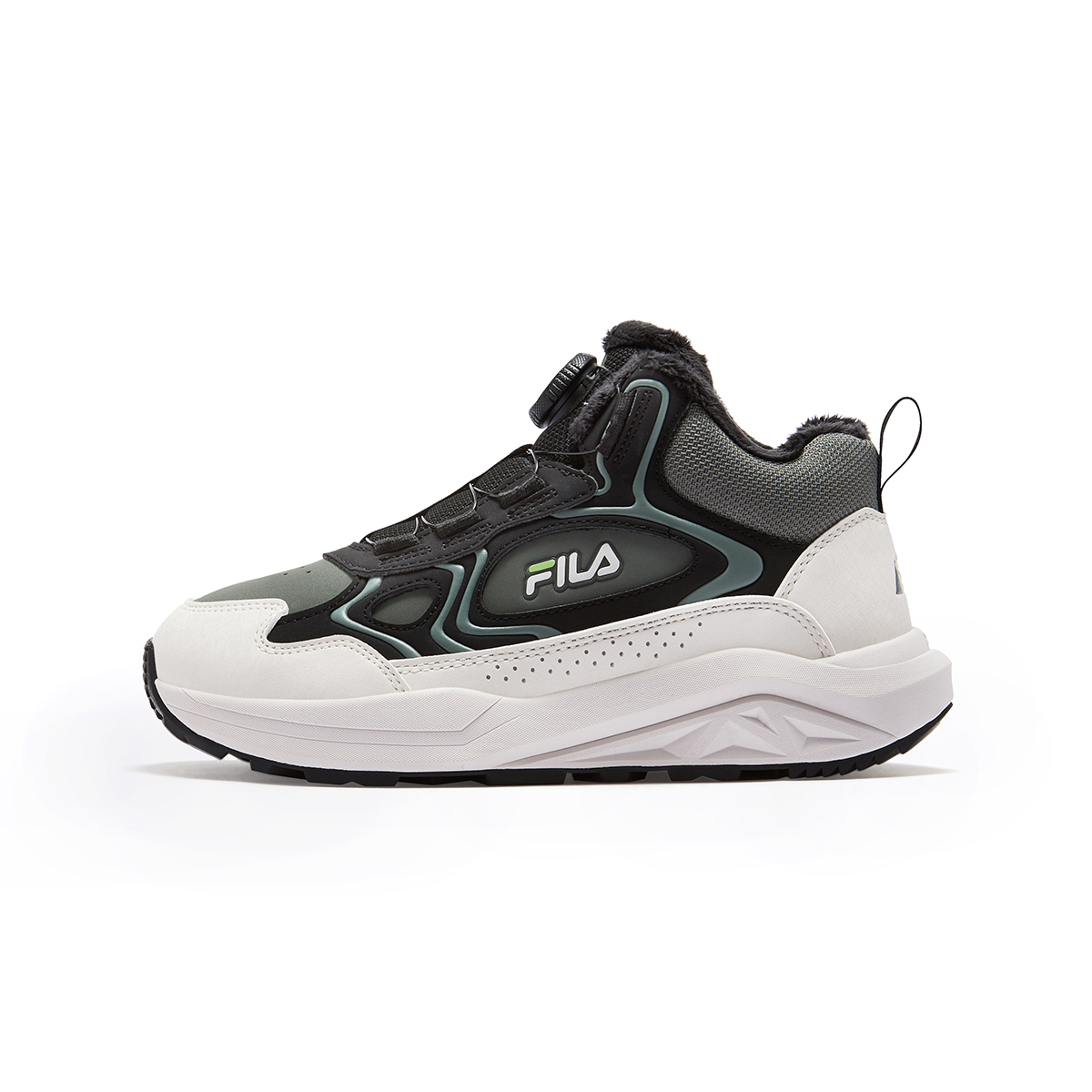 FILA KIDS SEASON FSW нескользящие устойчивые к истиранию утепленные ботинки Agave Green/Black Kids'
FILA KIDS SEASON FSW нескользящие устойчивые к истиранию утепленные ботинки Agave Green/Black Kids'